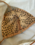 Vintage 1930’s Rhinestone Studded Sequins Showgirl Bralette