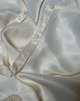 Vintage 1930’s Silk & Lace Tap Shorts | Silk Rayon Bias Cut Lingerie