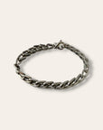 925 Sterling Silver Chunky Artisan Handmade Chain Link Bracelet