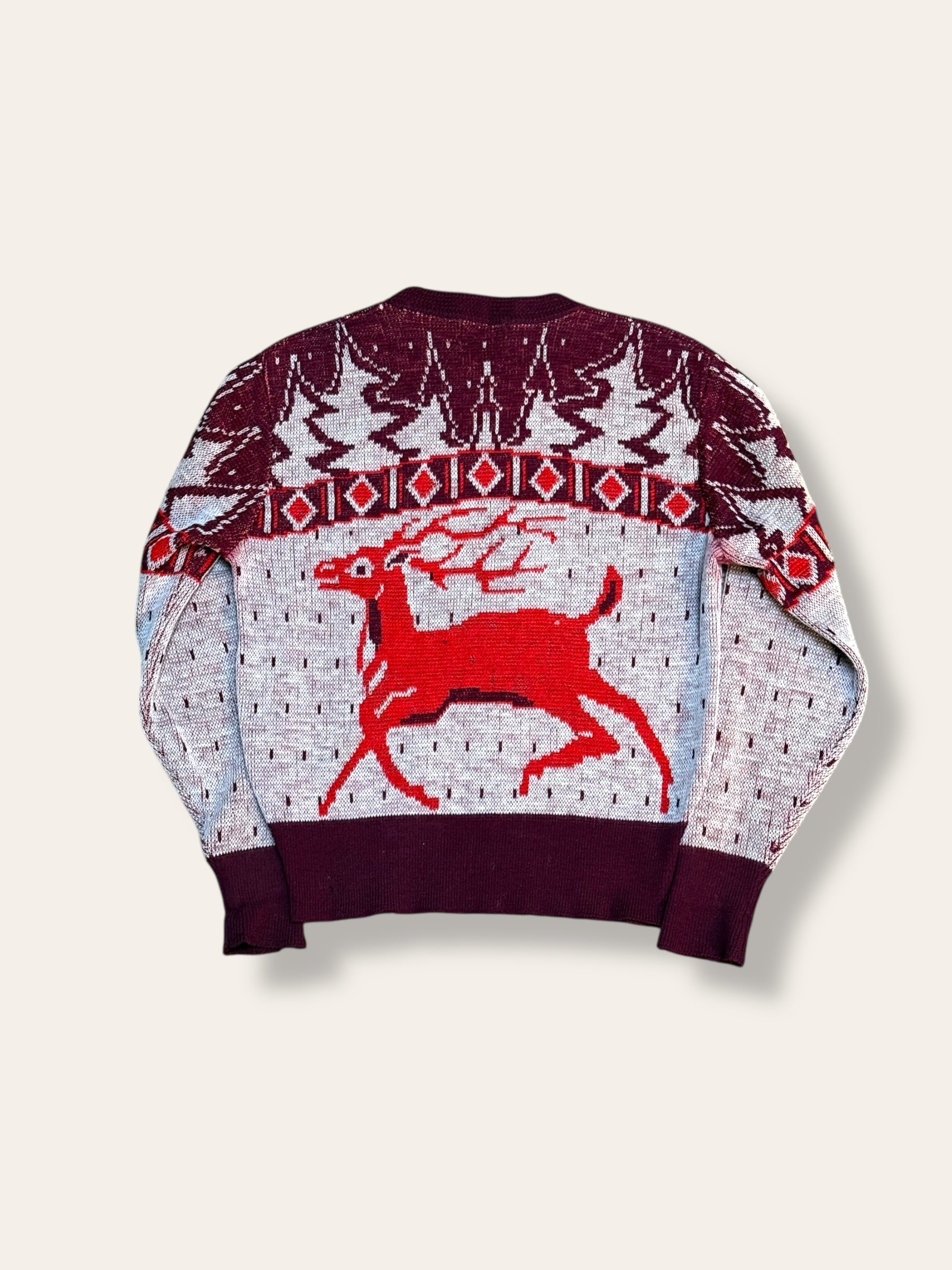 Vintage 1940’s Jim Penney Wool Novelty Sweater