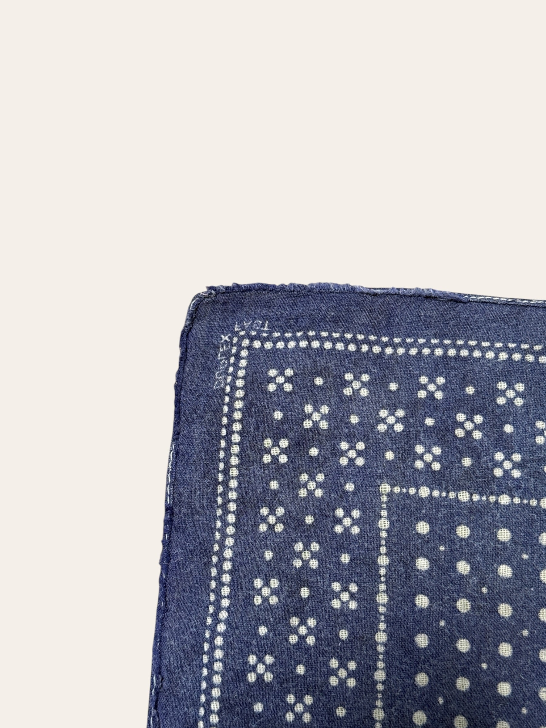Vintage 1950’s Duplex Fast Indigo Bandana