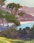 2000s Jeff Yeomans Original Oil Painting | Laguna Beach California Coastal Landscape Impressionist Art