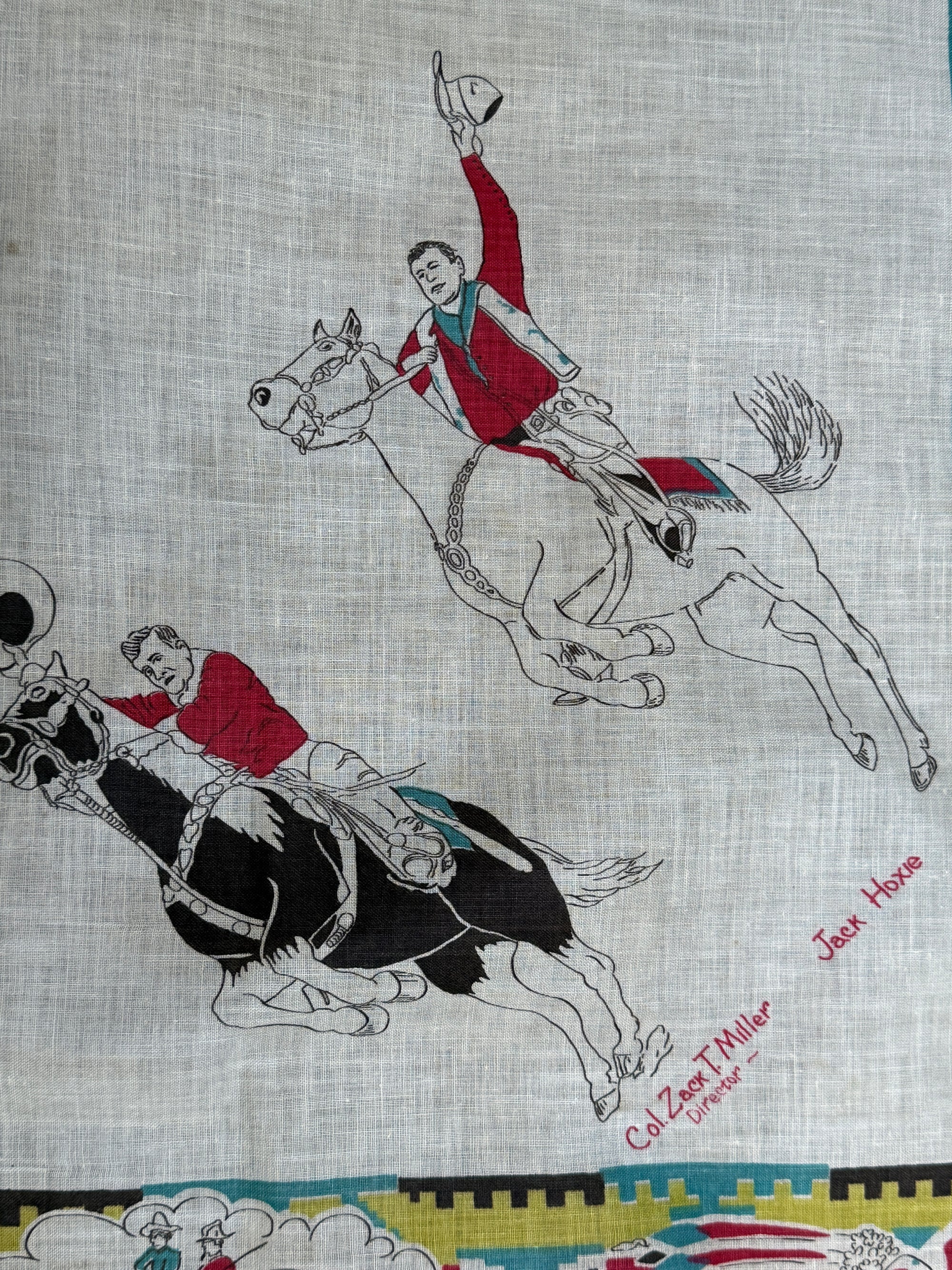 Vintage 1920’s Deadstock 101 Ranch Miller Brothers Bandana