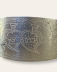 Vintage 1945 Trench Art Cuff