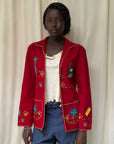 Vintage 1940’s By Mikes MGF Mexican Souvenir Jacket