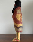 Vintage 1940s Skookum Native American Doll | Handcrafted Black Hills Souvenir Figure