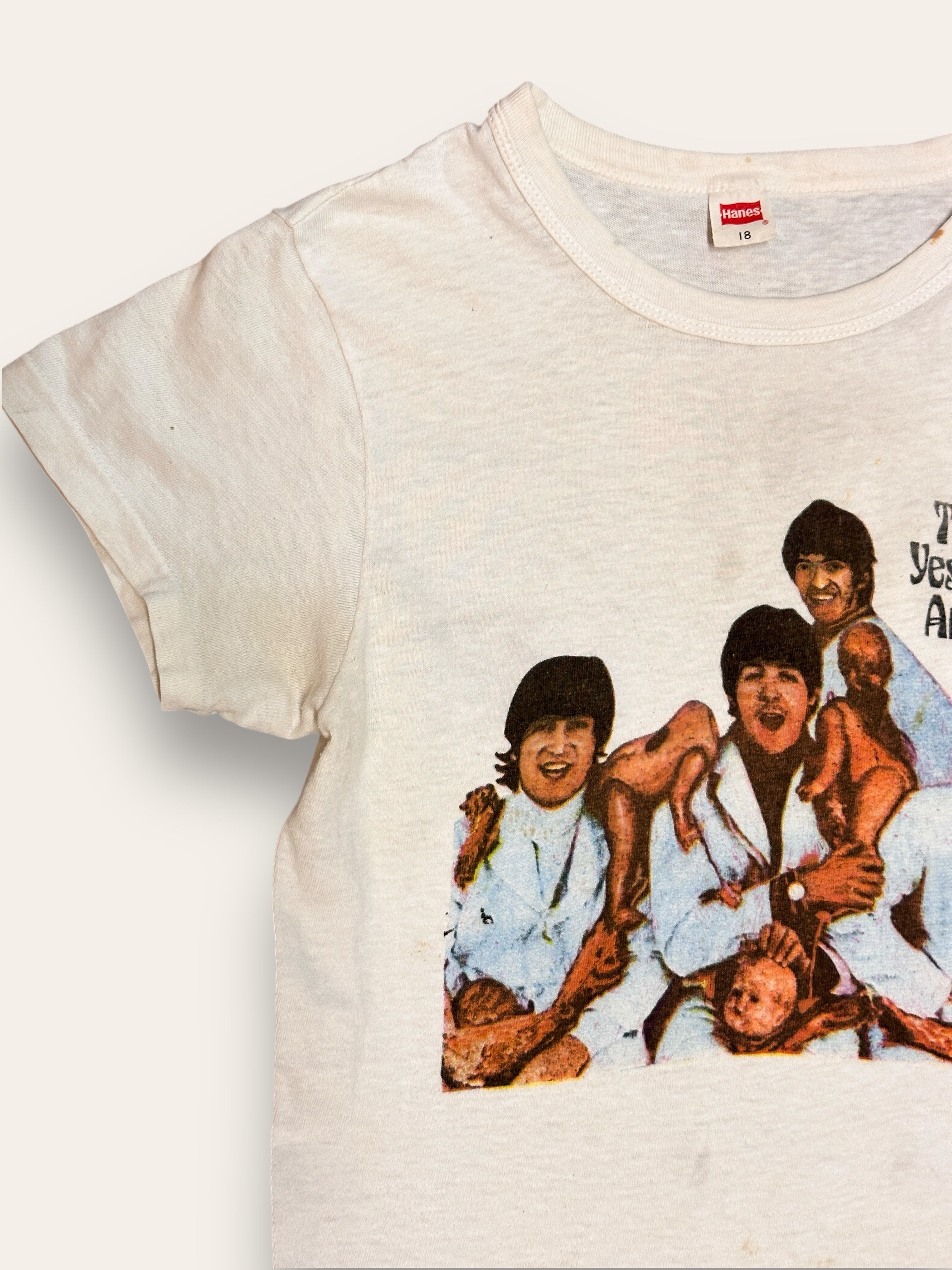 アメリヴィンテージ】THE BEATLES CUT OFF TEE Tシャツ(半袖/袖なし)