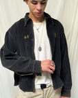 Vintage 1963 Corduroy School Sport Chain Stitch Jacket