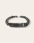 Vintage Curb Chain Open ID Bracelet