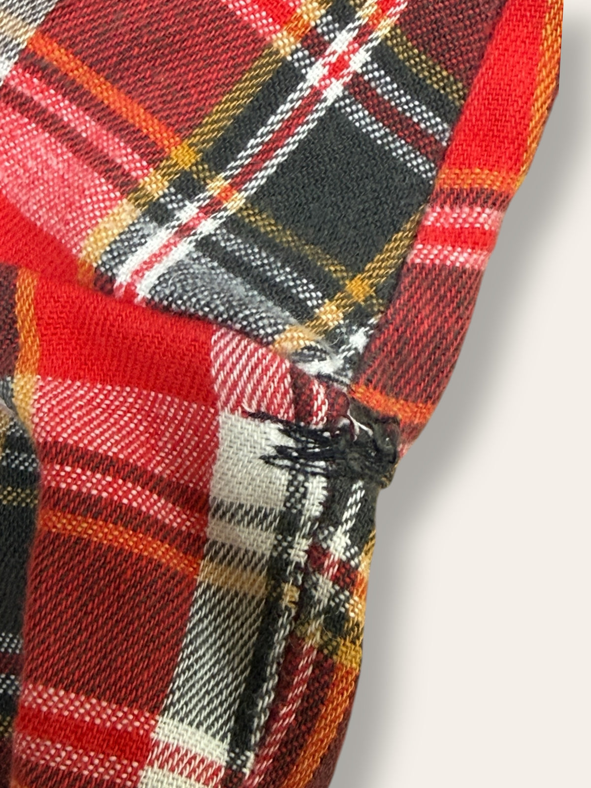 Vintage 1960’s King Kole Cotton Flannel Shirt | Plaid Workwear Shirt