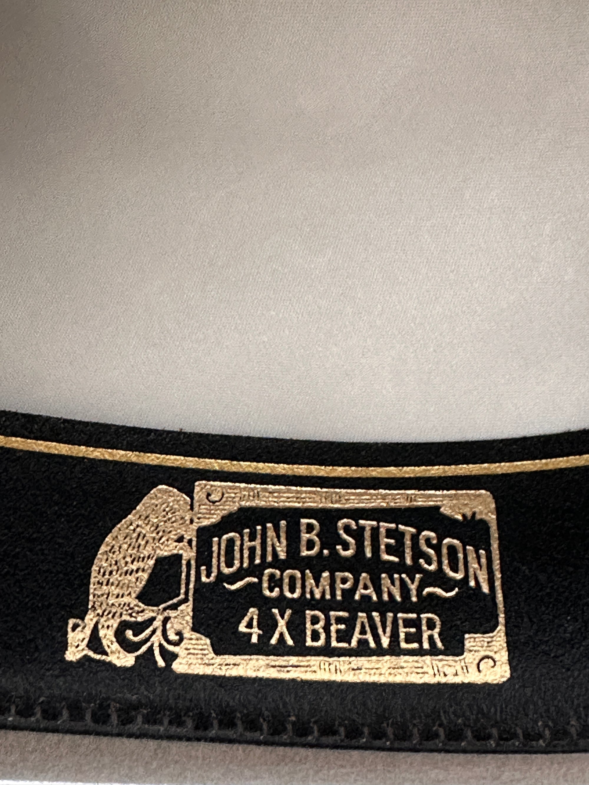 Vintage Stetson XXXX Beaver Hat - 7 1/4