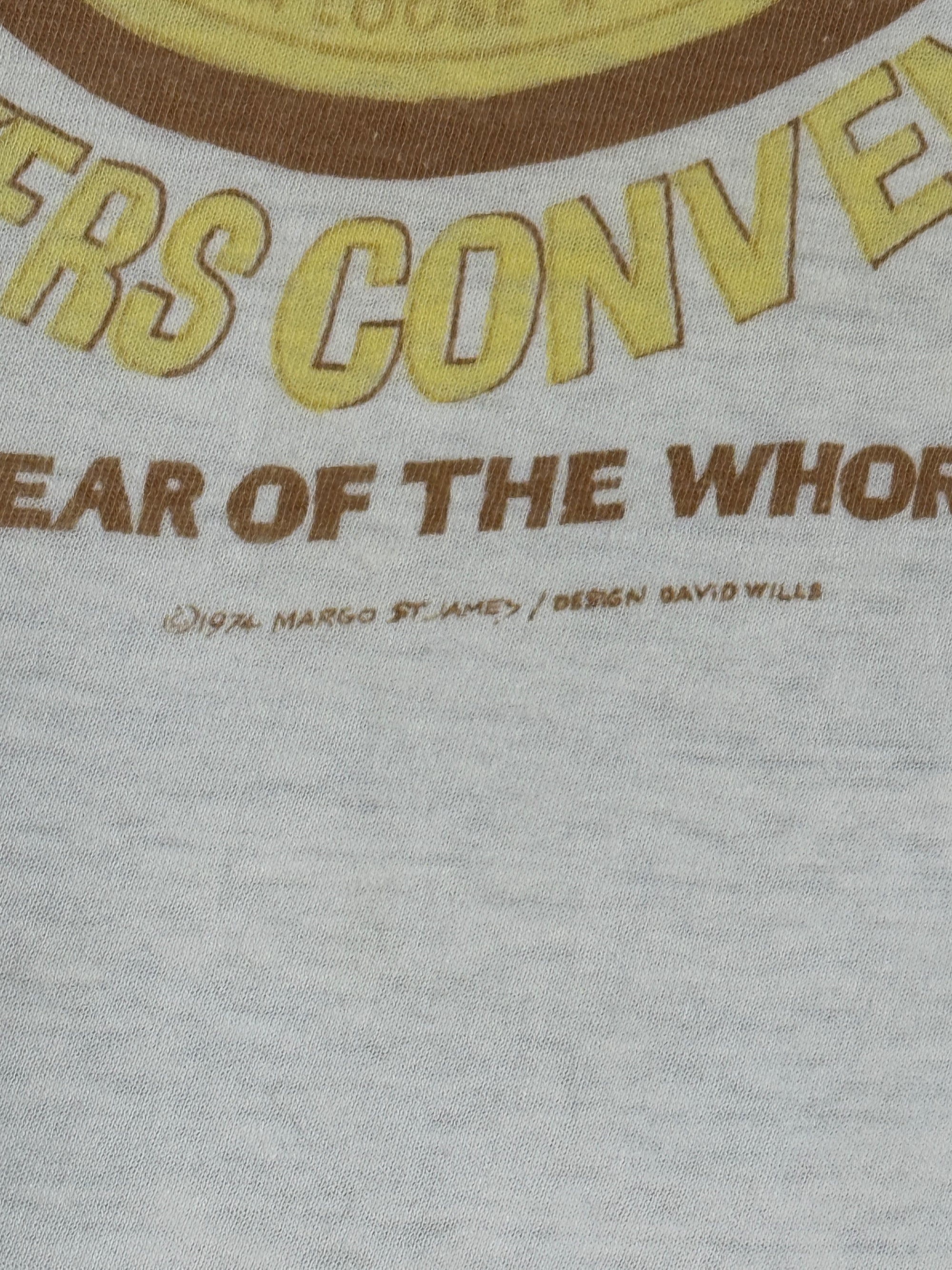 Vintage 1970’s Nong Kelley Mouse Studio T-Shirt | Hooker Convention Shirt