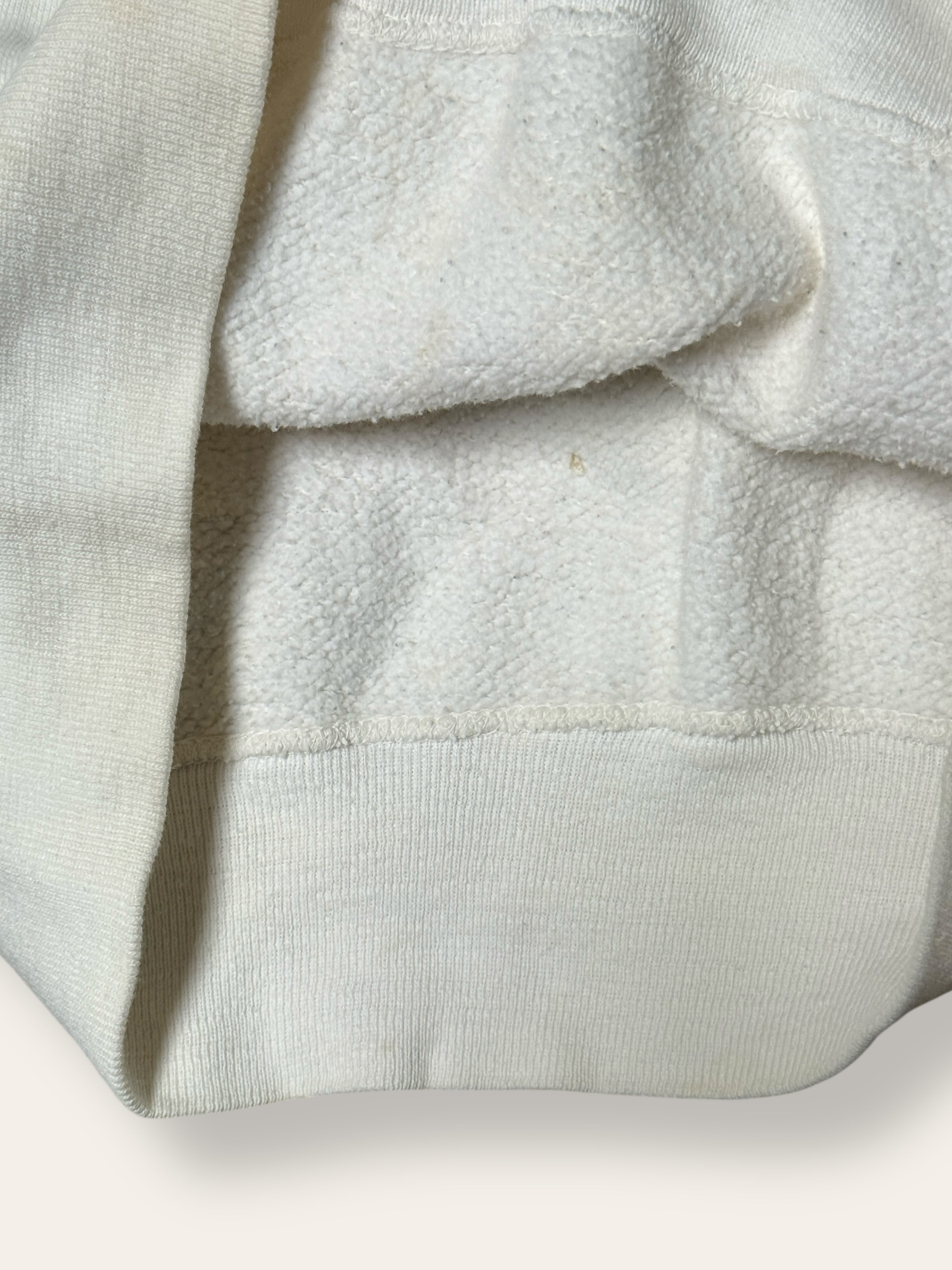 Vintage 1960's State College Iowa Flock Print Sweatshirt