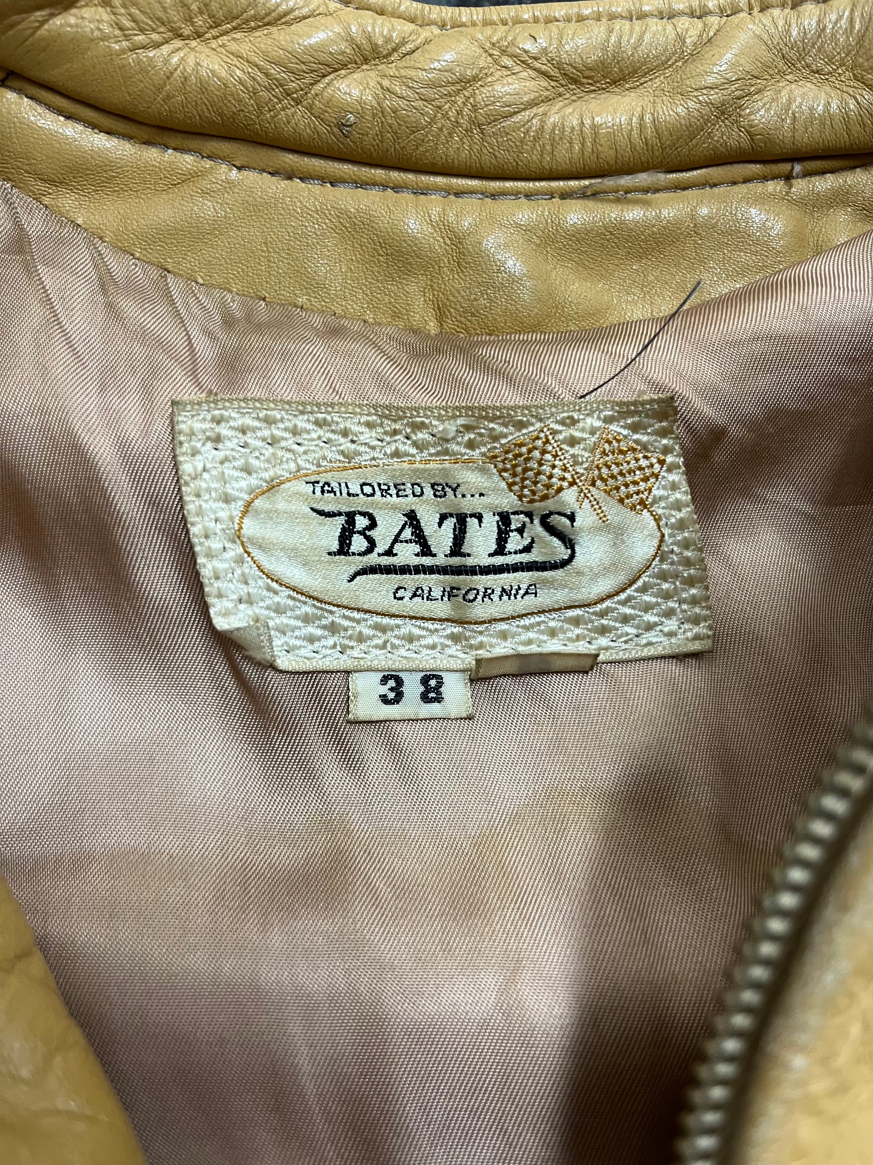 Vintage 1960's Bates Leather Jacket – Afterlife Boutique