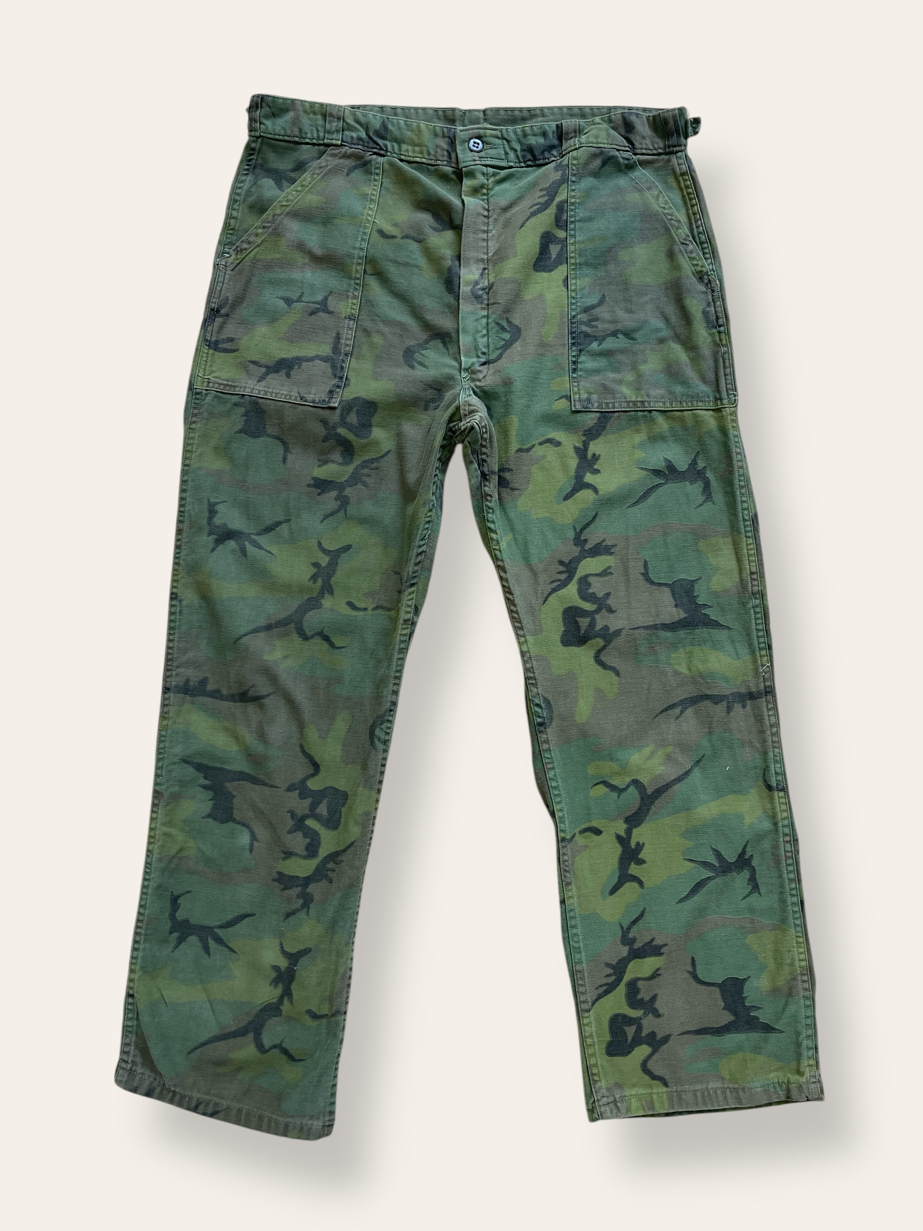 US ARMY] Military Baker Pants 13 Star Button [1950s] Vintage