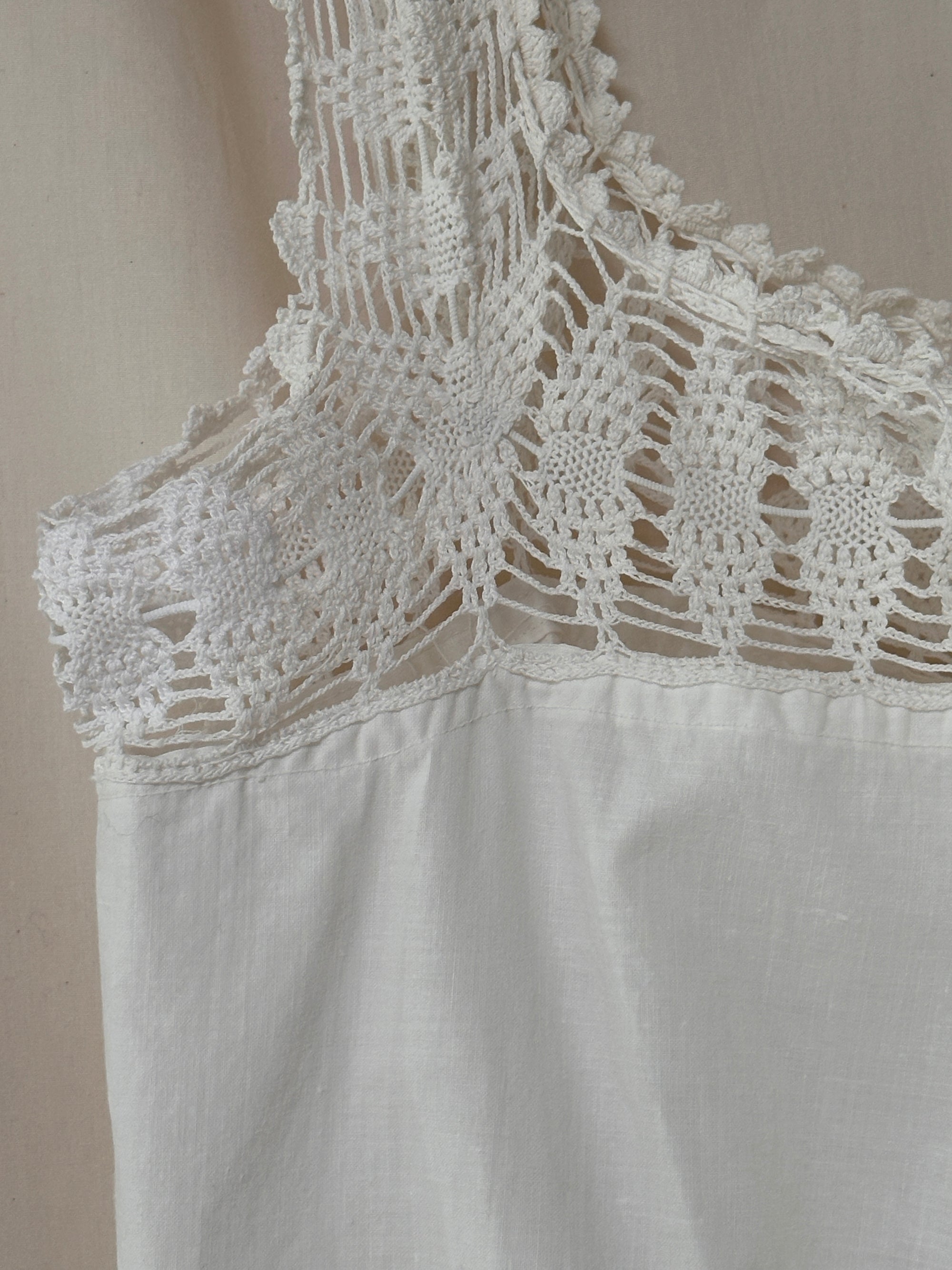 Vintage Early 1900’s Cotton Chemise Tank