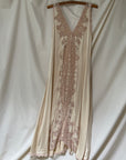 Vintage 1930’s Silk & Lace Champagne Slip Dress