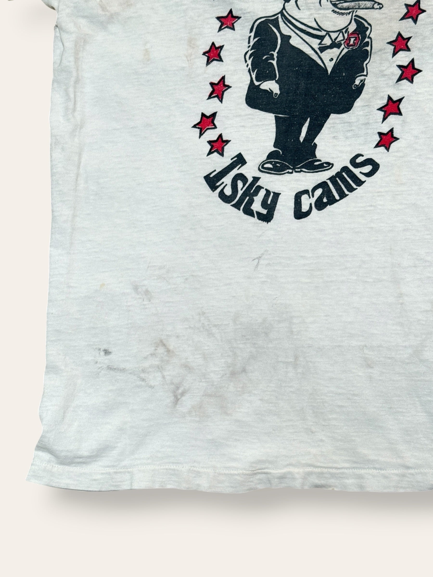 Vintage 1970 Iskenderian Cams Bonneville Racing T-Shirt | Distressed 1975 27th Annual SCTA Tee
