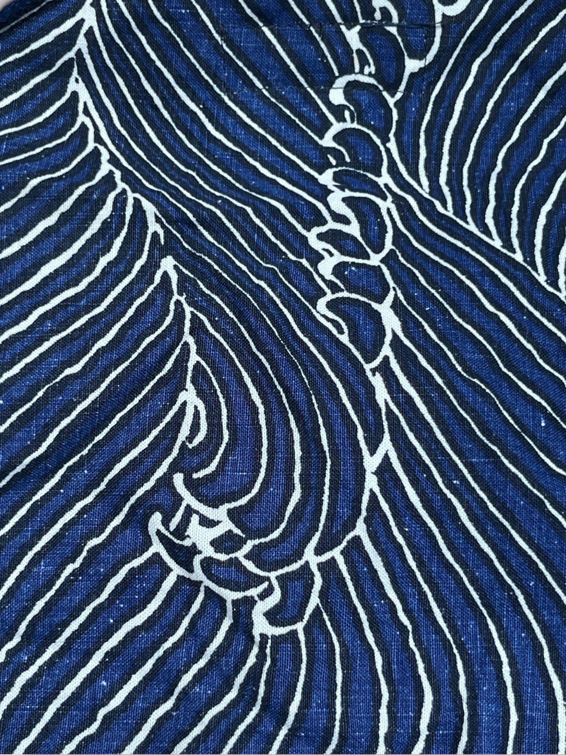 ALC Indigo Vat Dyed Waves Jacket