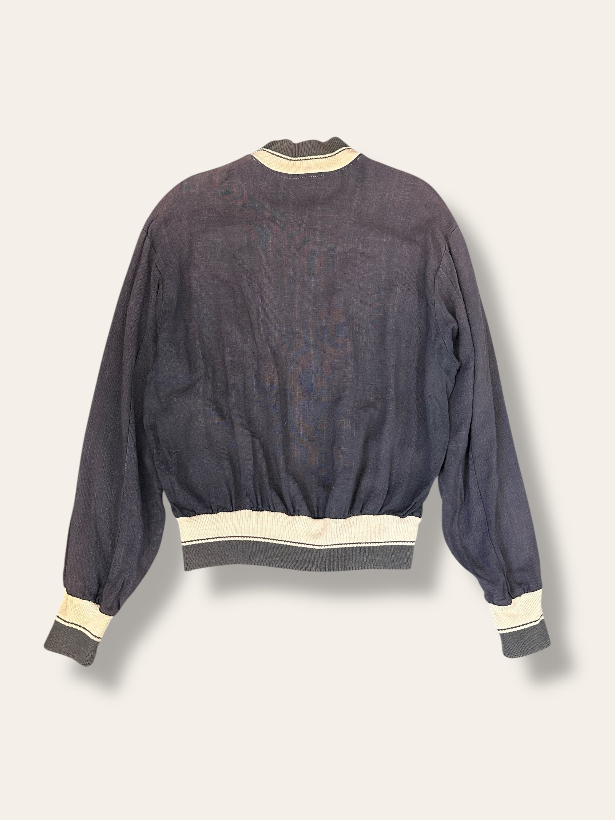 Vintage 1950’s Rayon Linen Blend Yankshire Jacket 43