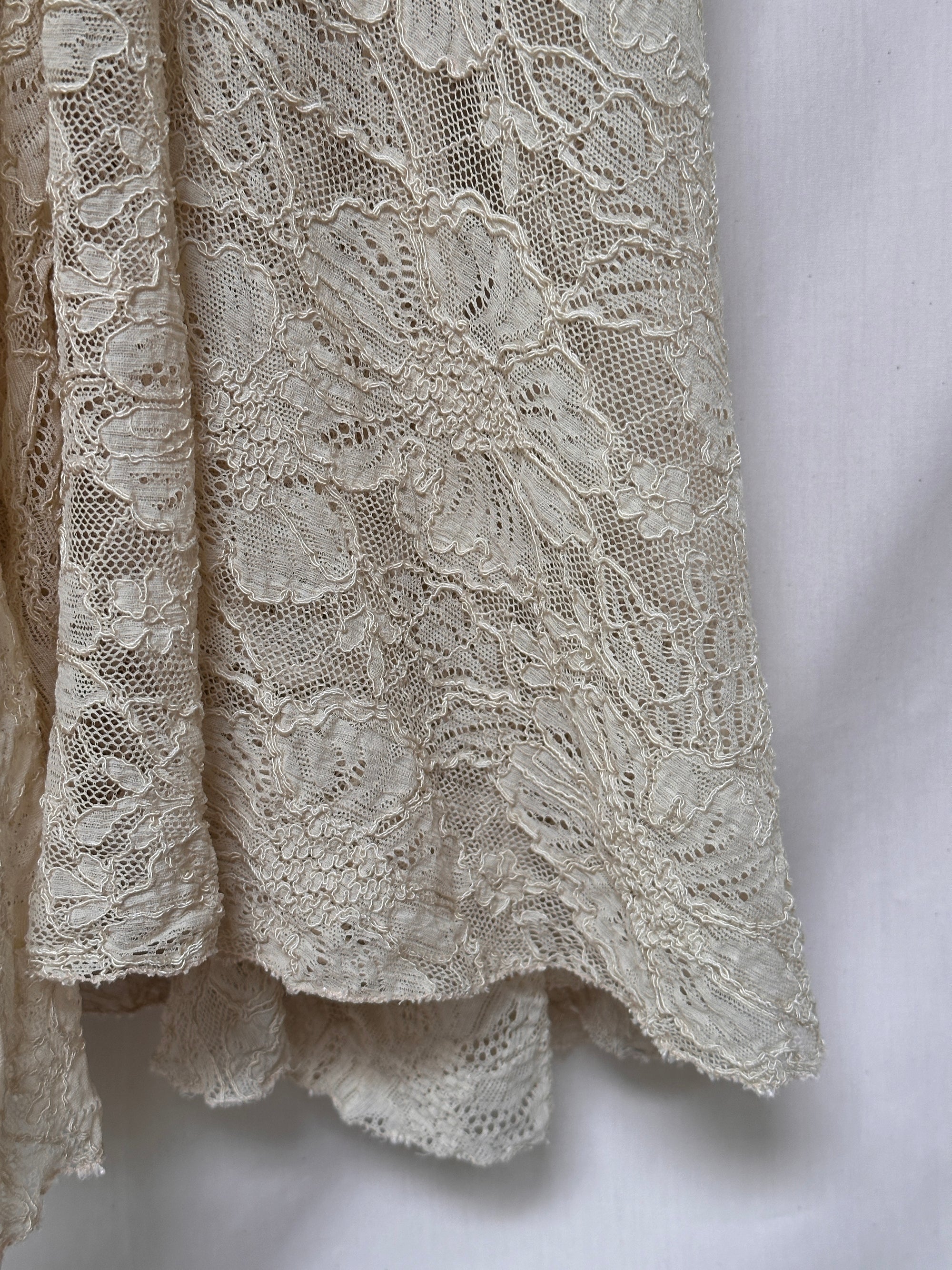 Vintage 1930’s Creme Lace Dress