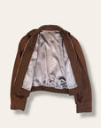 Vintage 1950’s Rayon Gabardine Two Tone Jacket 42