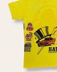 Vintage 1970s Kelley Mouse Studio Test Print T-Shirt | Car Racing | Fred Williamson Graphic | Rare 1970s Psychedelic Art T-Shirt