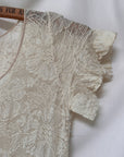 Vintage 1930’s Creme Lace Dress