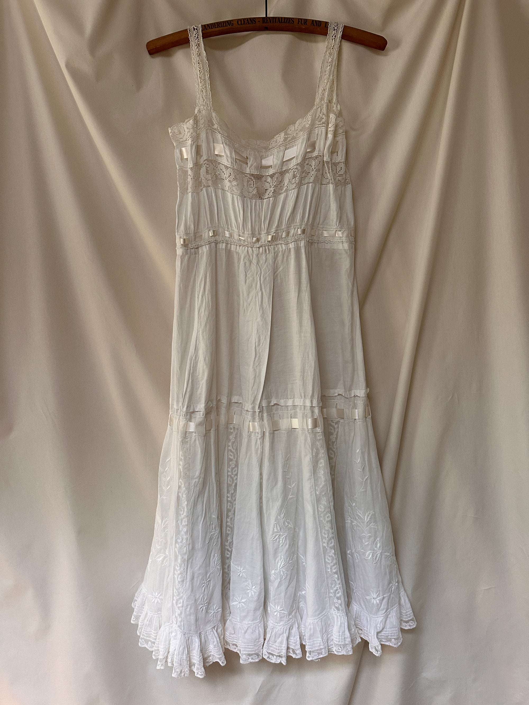 Vintage Edwardian Layered Chemise Slip Dress