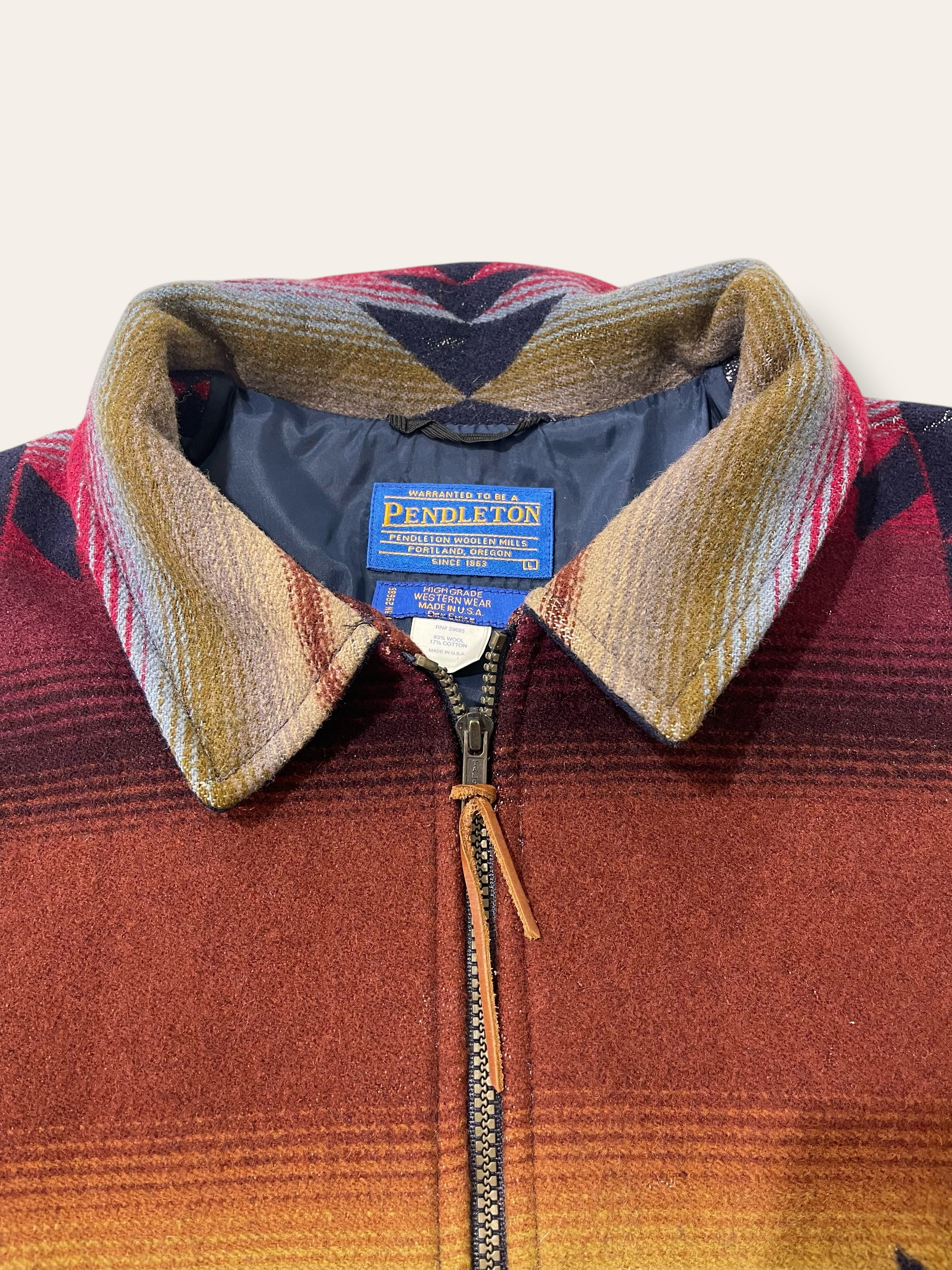 Vintage 1990's Pendleton Made in USA Wool Jacket – Afterlife Boutique