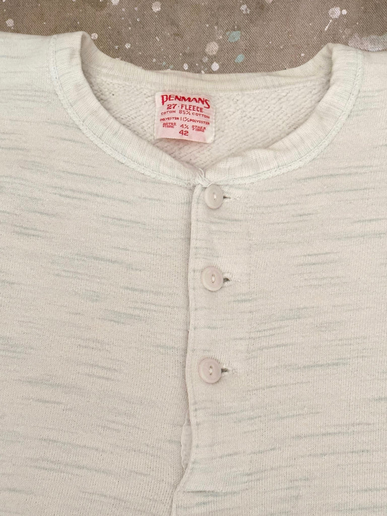 Vintage 1960’s Penmans Grey Fleck Henley Sweatshirt