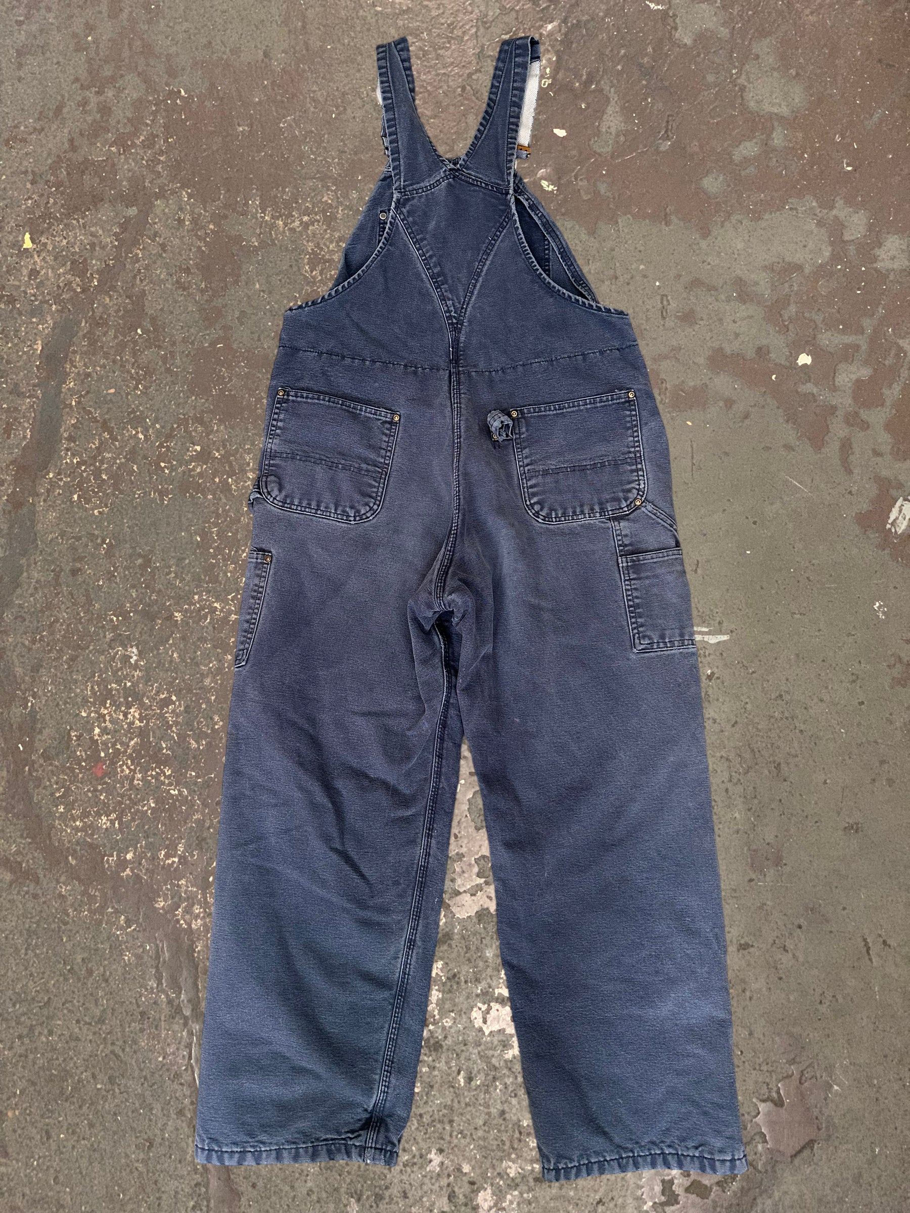 Vintage Blue Carhartt Made in USA Lined Overalls