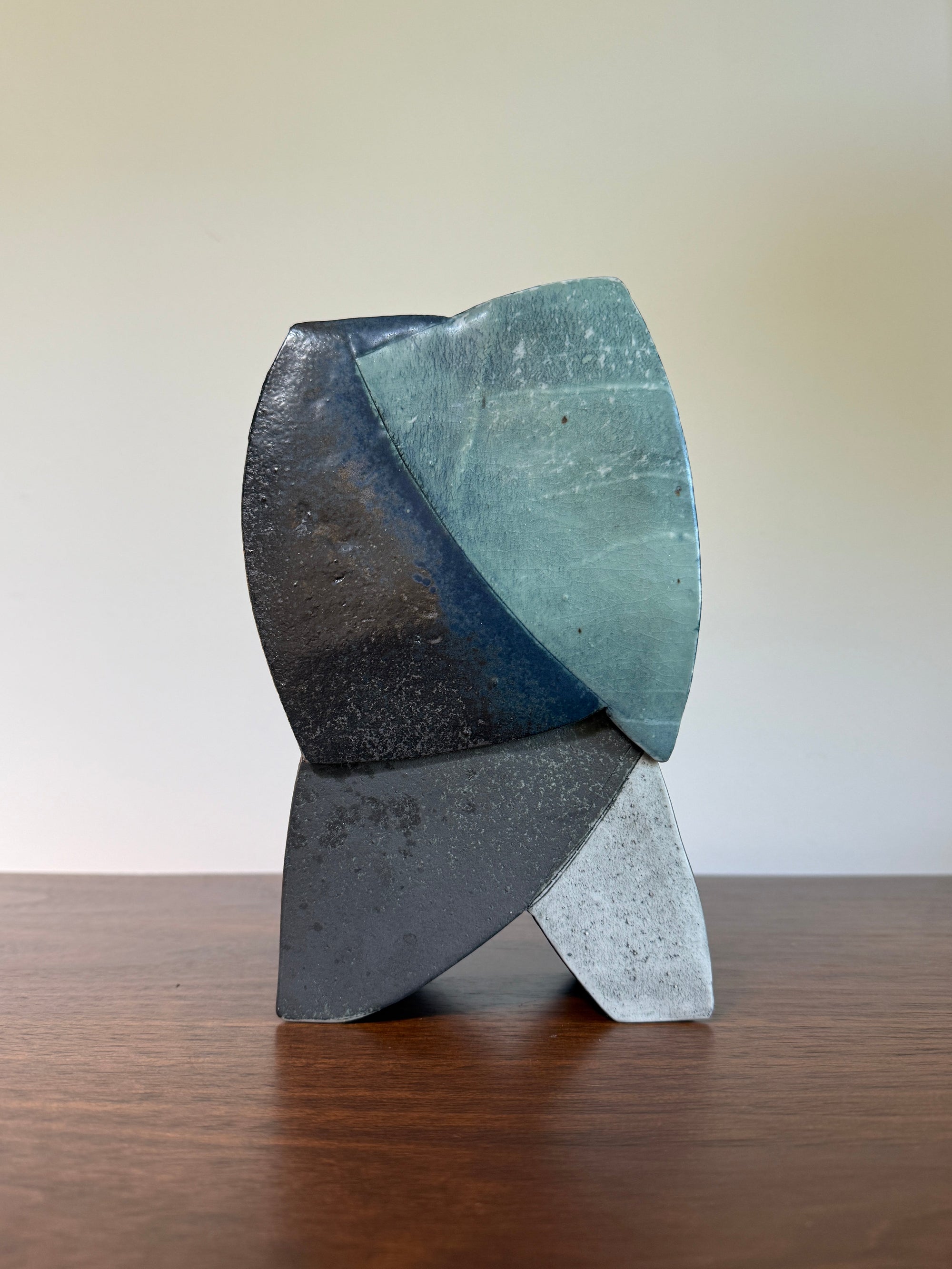 ikebana vessel studio pottery sculpture