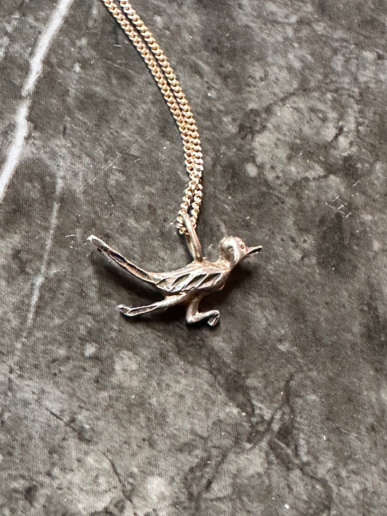 Vintage 1970’s Thunderbird Sterling Silver Necklace