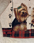 Vintage 1990’s Yorkie Terrier Sugar Street Weavers Jacket