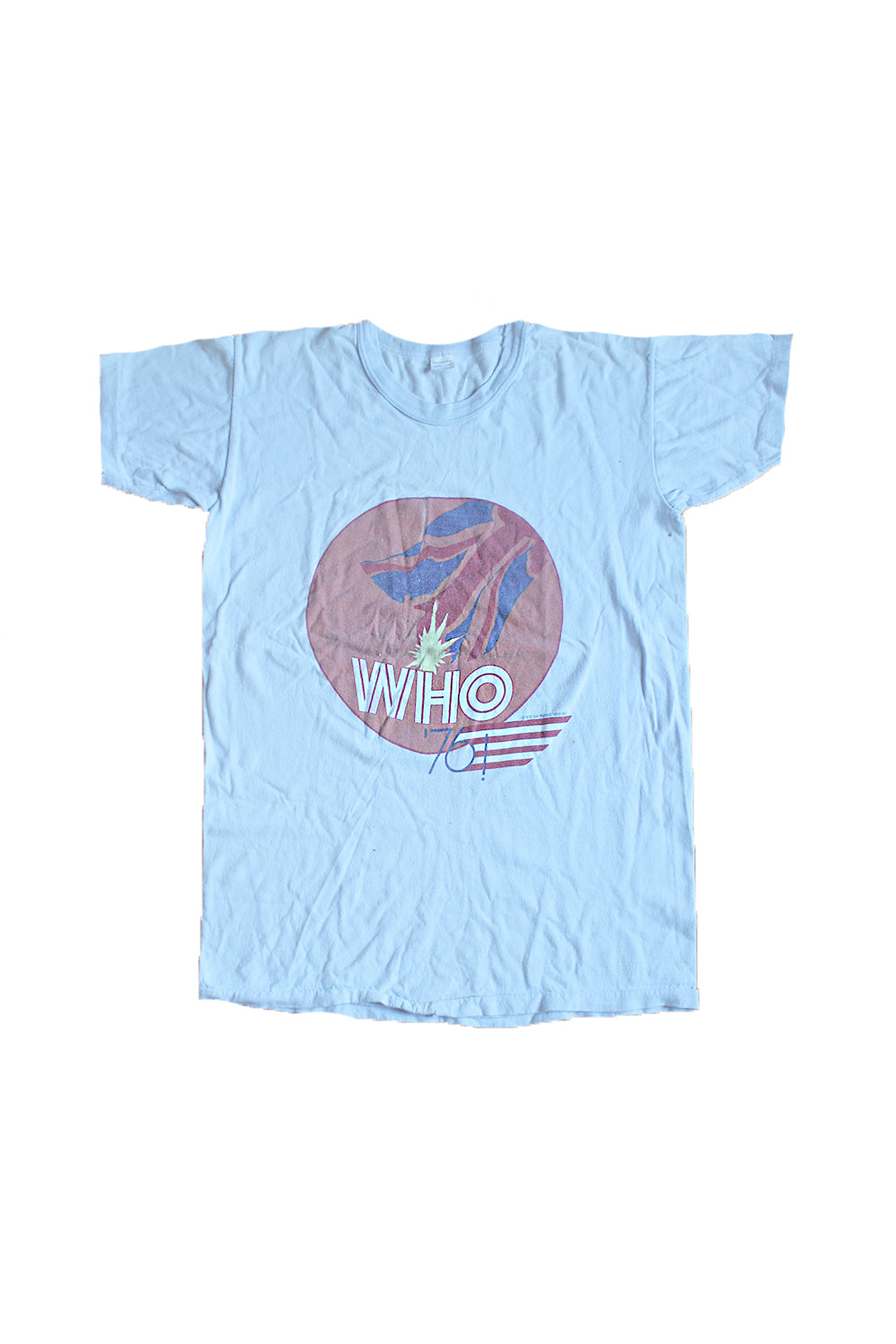 1970's the who shirt