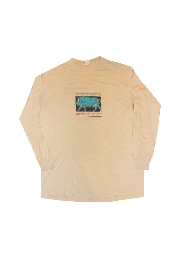Vintage 1985 Grateful Dead Year of The Ox Long Sleeve Shirt