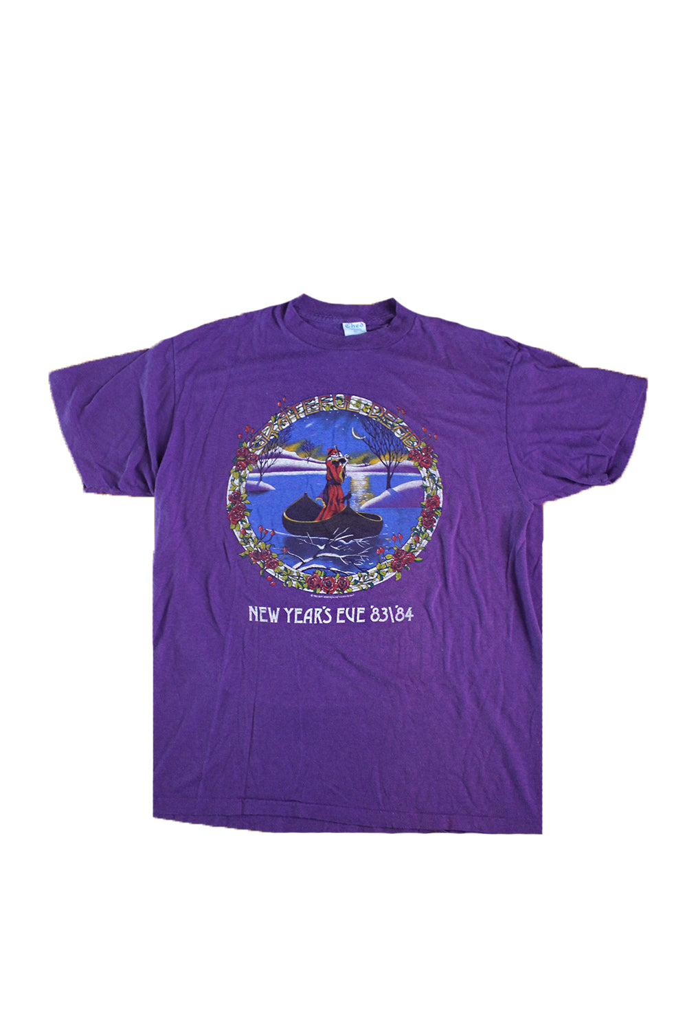 Vintage 80&#39;s Grateful Dead New Year&#39;s Eve T-Shirt