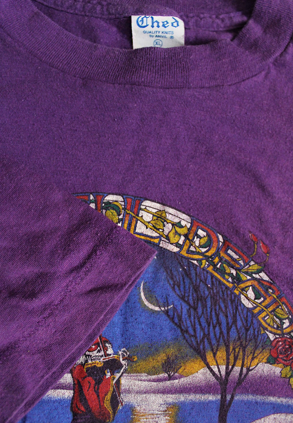 Vintage 80&#39;s Grateful Dead New Year&#39;s Eve T-Shirt