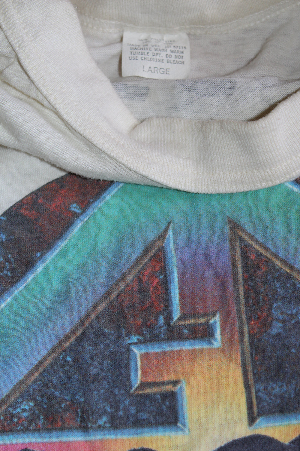 Vintage 80&#39;s Grateful Dead New Years Oakland Kelley T-Shirt