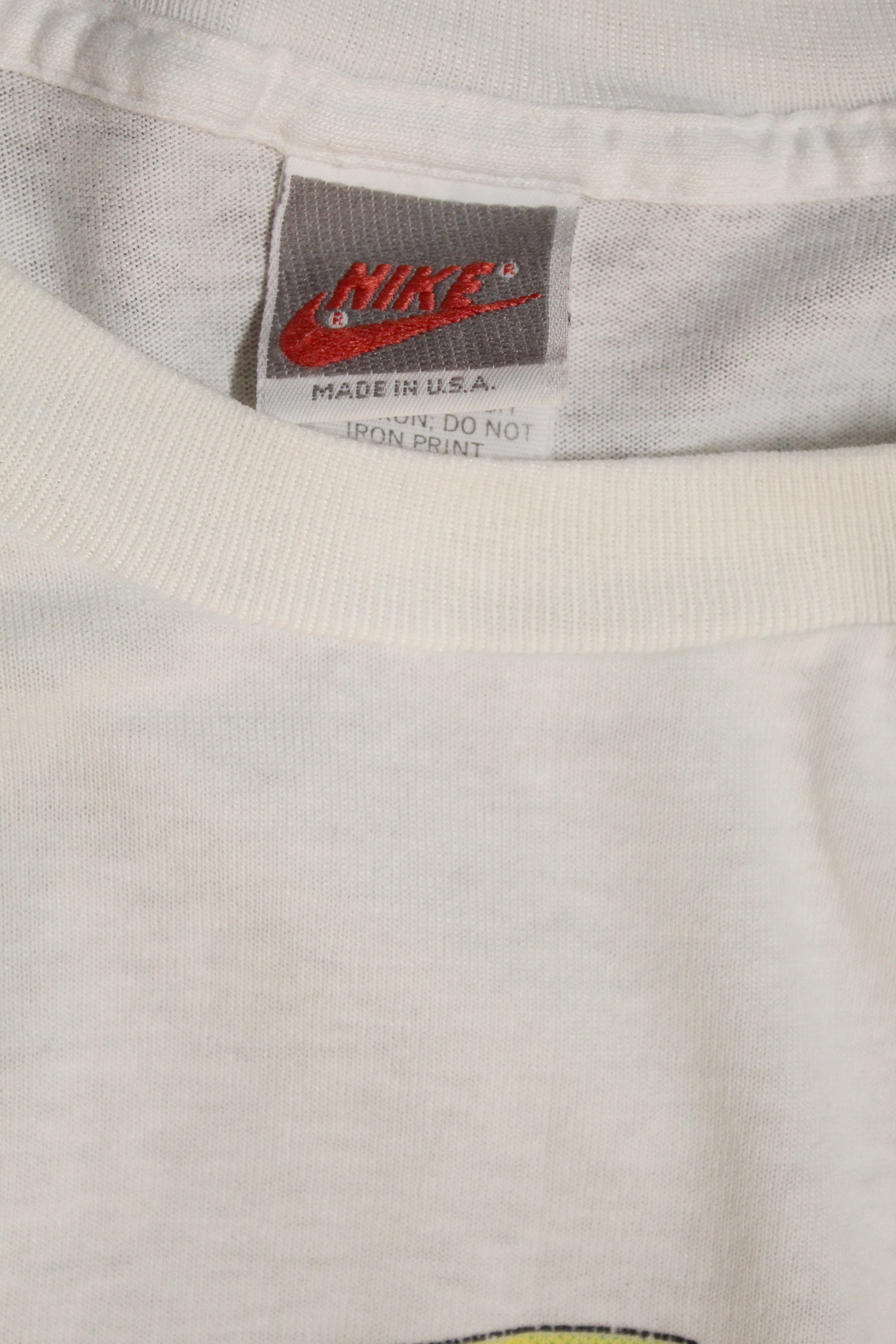Vintage 1990&#39;s Nike Rainbow Logo T-Shirt