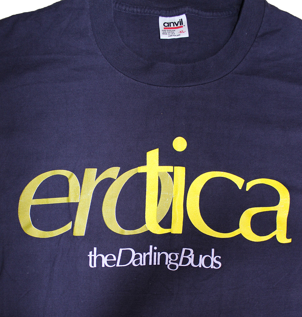 Vintage Deadstock 90's The Darling Buds Erotica Rare T-Shirt