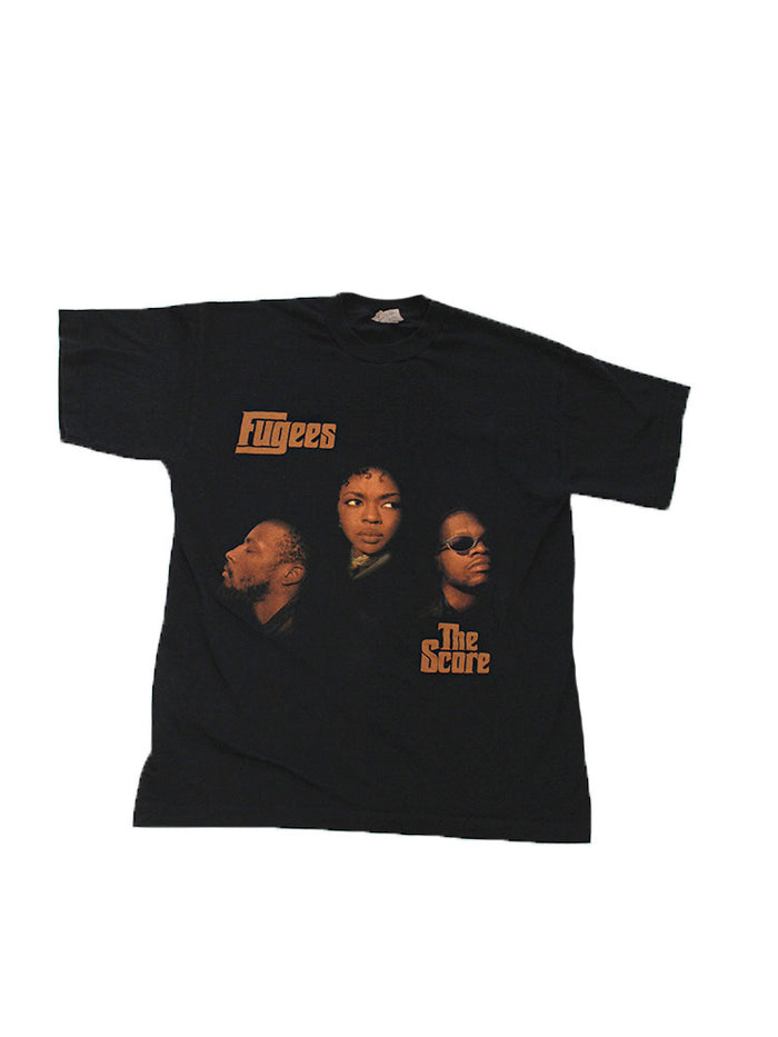 Vintage 90's Fugees - The Score Rap T-shirt European tour