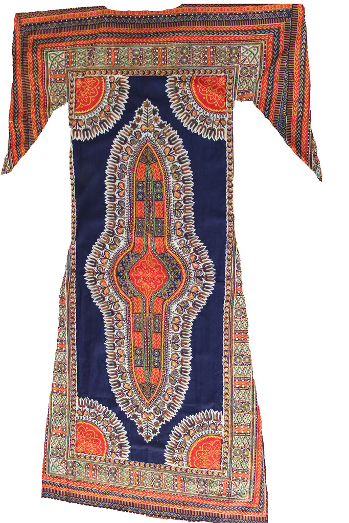 VINTAGE 70'S DEADSTOCK KAFTAN DASHIKI DRESS