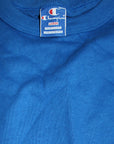 Vintage 90's Deadstock Champion Spellout Long Sleeve Royal Blue ///SOLD///