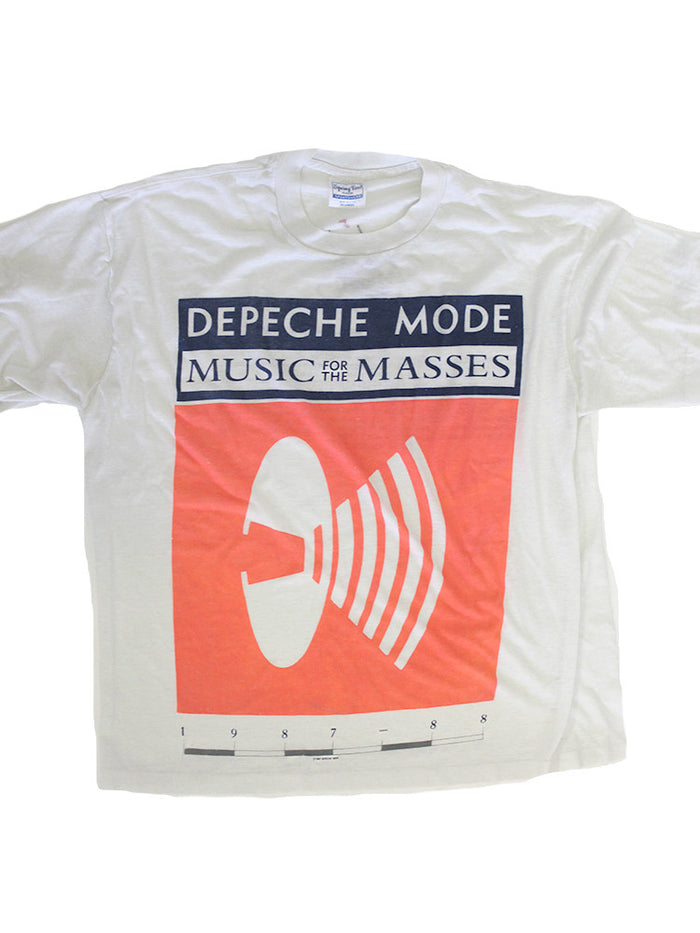 Depeche Mode ~ Music for the Masses Vintage T-shirt 1987
