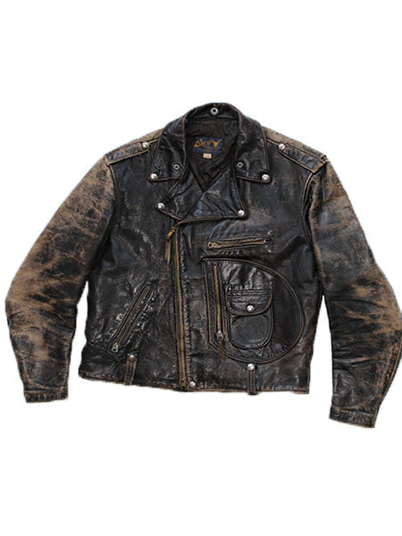 Buco J-24 1950&#39;s D-pocket Steerhide Leather Jacket