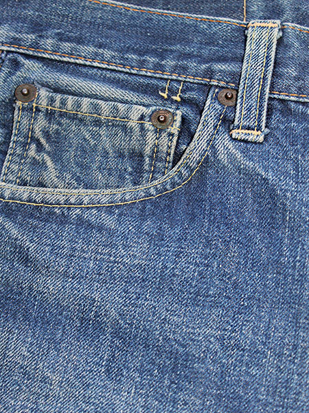 Levis 1960&#39;s Big E Hand Embroidered Denim Shorts