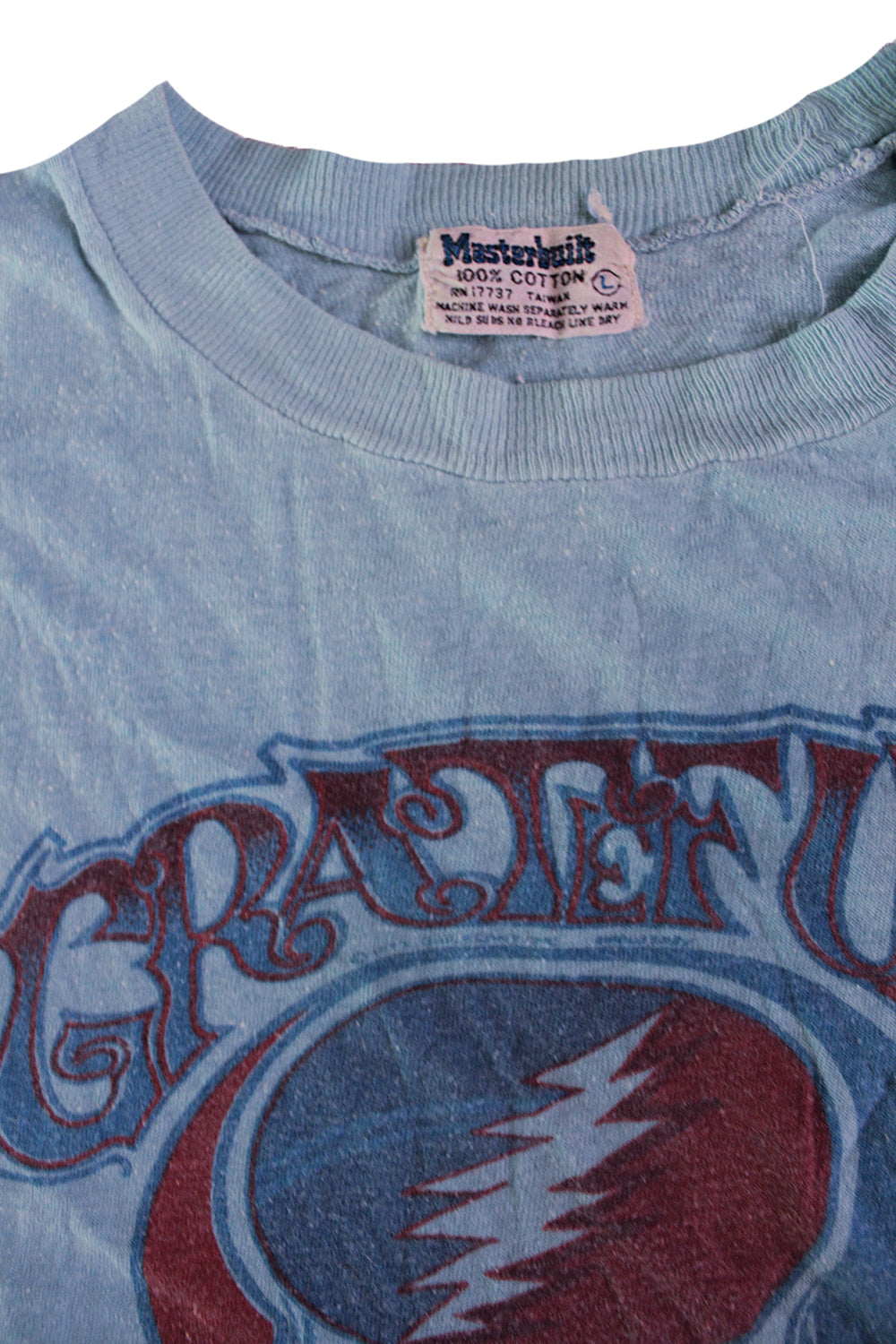 Vintage 70&#39;s Grateful Dead Steal Your Face T-Shirt