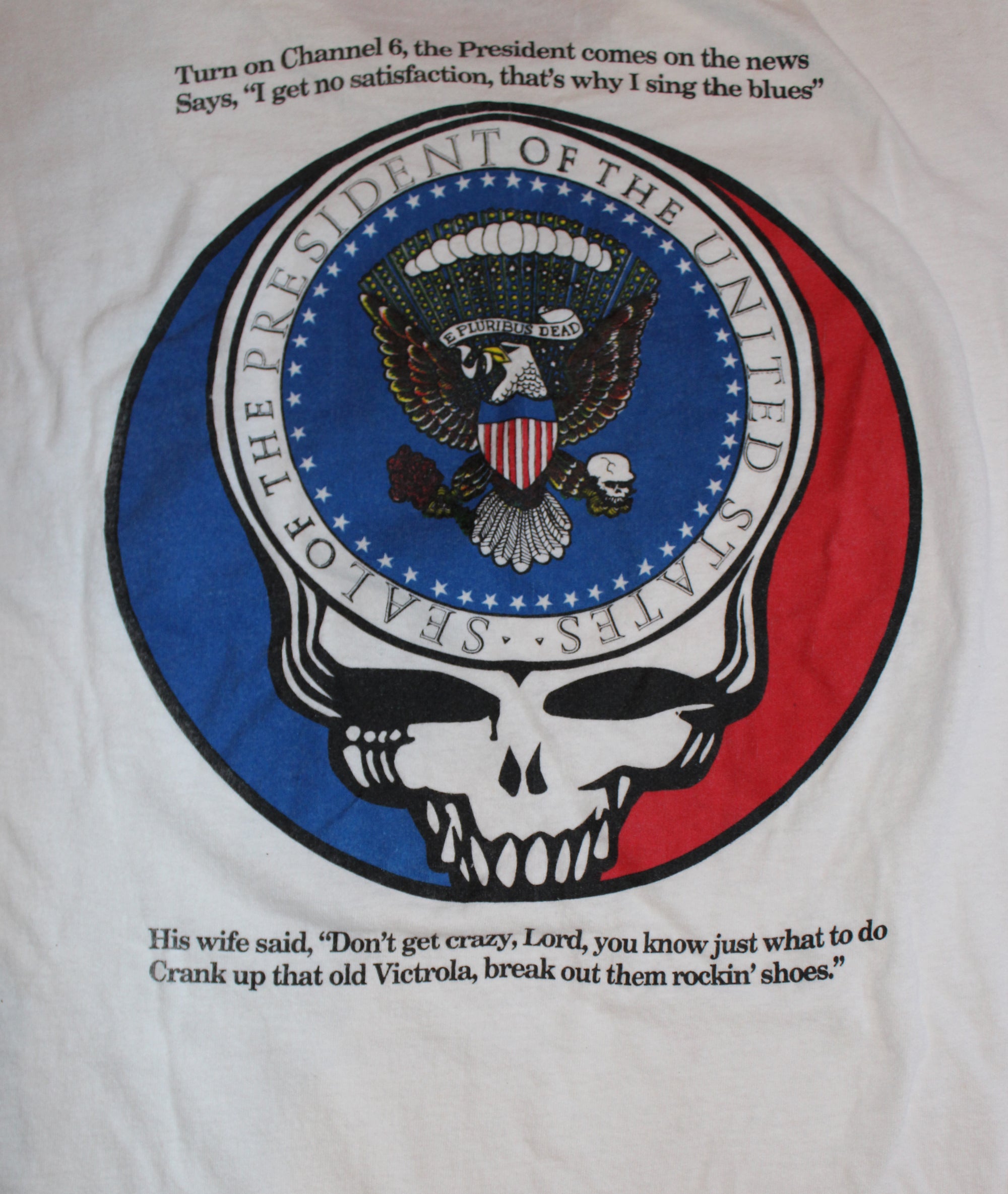 Vintage 90&#39;s Vote Garcia in &#39;92 Grateful Dead T-Shirt